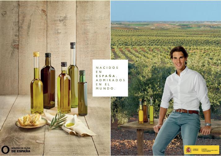 Rafael Nadal, nuestra imagen en el mundo Campaña de promoción 2016 en los mercados internacionales cuenta con la