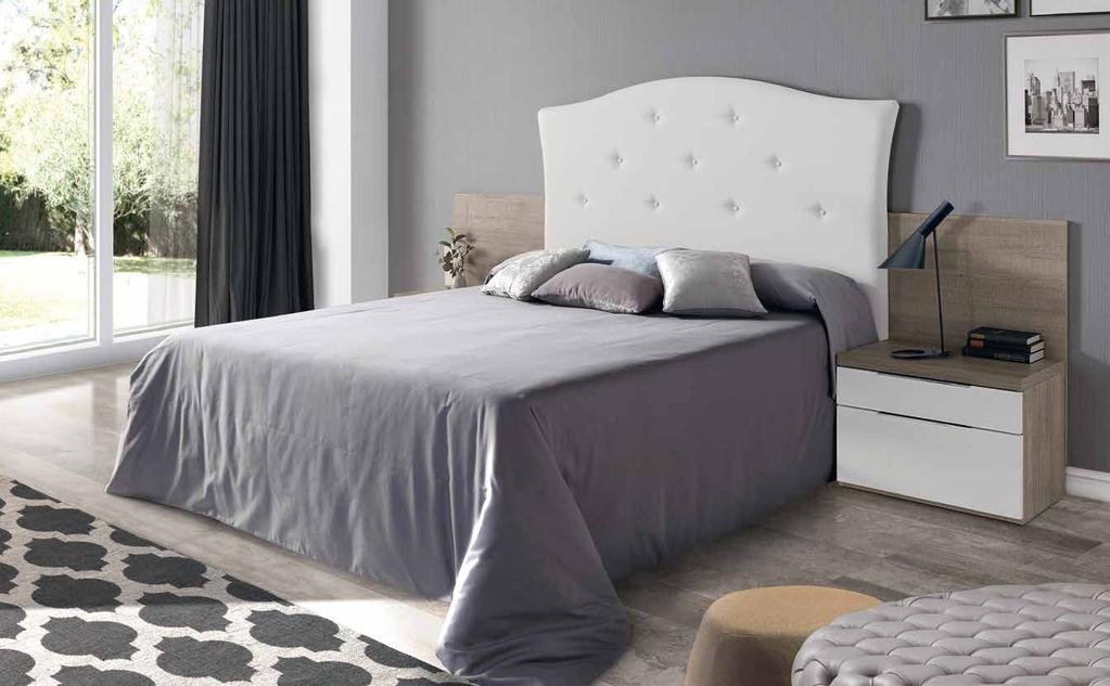 lift base option to dress the bed easier Solo disponible para colchón de 135 x 190 y 150 x
