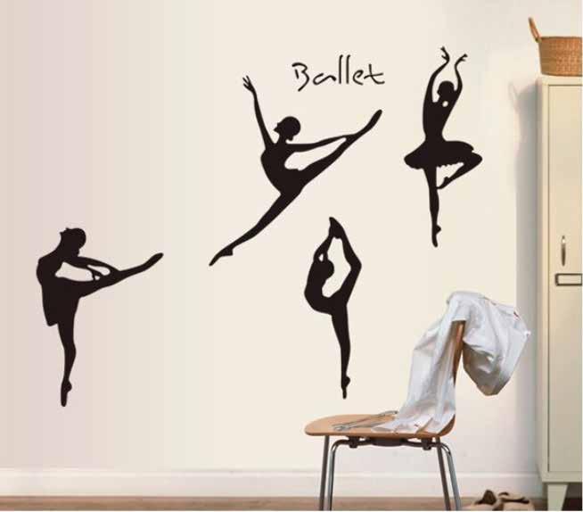 Adhesivo Decorativo Ballet