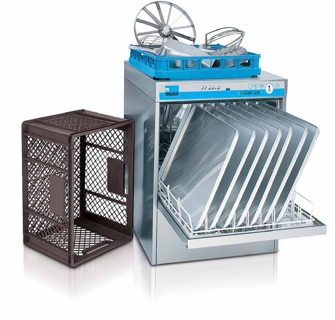 Clase Premium de Lavadoras de Utensilios FV 60.2 DV 125.2 Lavadora compacta de utensilios con la mayor capacidad de su clase. También perfecta para pequeñas panaderías o carnicerías.