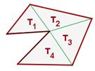1= 5 cm A = AR+ A T AR = àrea del romboide AT =àrea del triangle A = 11 1 + (1 5 ) : = 1 6 cm Exemple: L àrea d aquesta