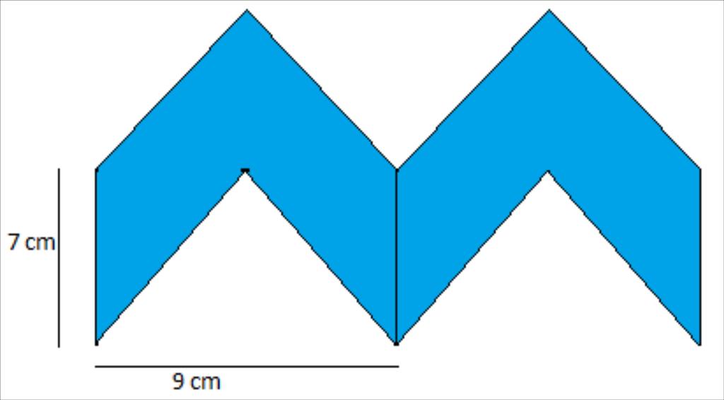 El trapezi té de base major 16 dm, de base menor 16 5 = 11 dm, i d altura 7 dm, doncs: Àrea trapezi = ( B b) h (16 11) 7 189 dm.