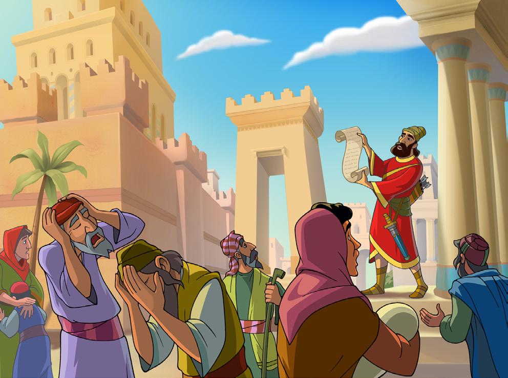 Amán se sintió ofendido por esto y prometió matar a Mardoqueo y a todos los judíos del reino!