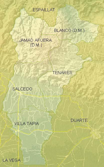 Hermanas Mirabal Características Geográficas Según el Censo de Población y Vivienda del año 2002 la provincia de Hermanas Mirabal contaba entonces con un total de 96,356 habitantes.