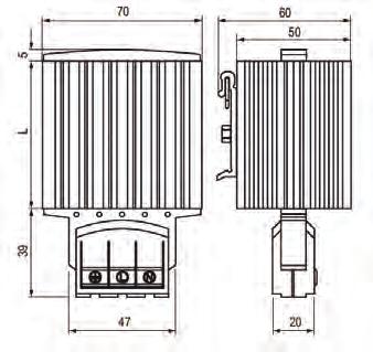 aire vertical (salida de aire hacia arriba, conexión en la parte inferior) Tª servicio / almacenamiento -45 a +70ºC (-49 a +158ºF) Humedad (s / a) Máx.