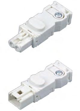 ILUMINACIÓN Accesorios para TL 025 Cable con conector hembra para alimentación de entrada Modelo Longitud (m) Tipo de voltaje Uso TLC 01 Cable de conexión 2 x 1.5mm 2 con conector hembra 2.