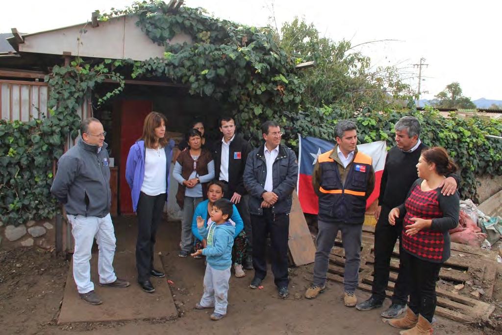 Gobierno decreta zona de catástrofe para la región de Coquimbo tras paso de sistema frontal Fueron importantes los daños provocados por el sistema frontal que afectó a la región durante la segunda