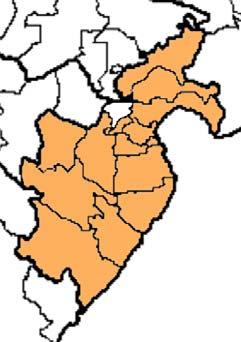 970 La provincia conservó su distribución territorial, pero el total de su población aumentó en alrededor de 39 puntos porcentuales. Barahona,62 Habs.