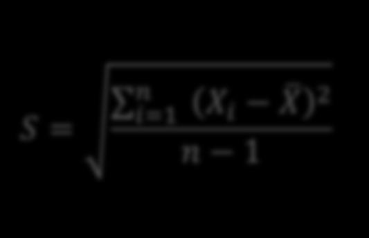 S Para la parte inferior del gráfico (gráfico de Desviaciones Típicas) : Límite Superior = B 4. S línea central es, S Límite Inferior = B 3.