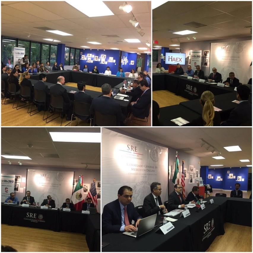 CLAUSURA El pasado viernes 24 de marzo, en el Consulado General de México en Dallas, se celebró la clausura oficial, a nivel nacional, de la Semana de Educación Financiera en Estados Unidos y Canadá