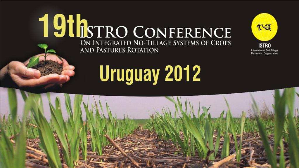 XIX ISTRO 2012 - IV Reunión SUCS Montevideo, 24 al 28 de