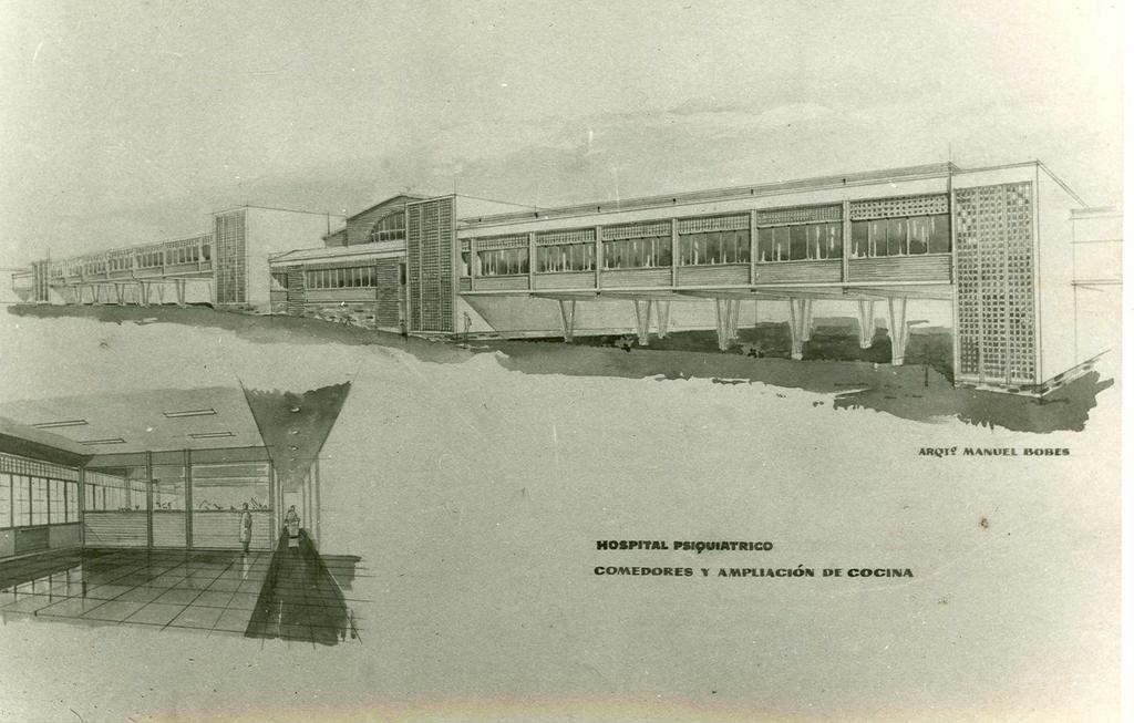 Hospital Psiquiátrico Provincial de Oviedo (años 40) Proyecto de
