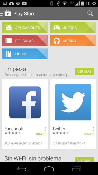 aplicaciones de Android. 2.