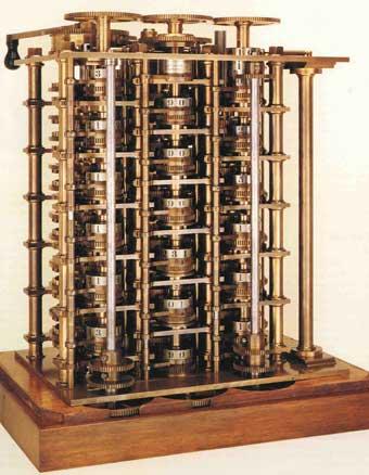 Antes del primer ordenador En 1832, el matemático tico inglés s Charles Babbage diseñó varias máquinas m de calcular: la máquina m de diferencias y la Máquina analítica La más sofisticada, fue esta