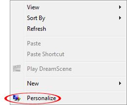 NOTA: En Windows Vista, los cambios pueden ser realizados directamente desde el icono DisplayLink.