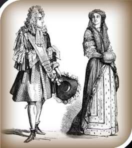 Siglos XVI a XVIII: la moda ya está definitivamente ligada a la seducción y la sorpresa: galantería y amor cortés.