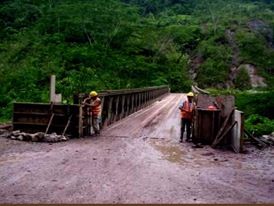Carretera Tingo María Aguaytía, Tr.: Pte. Pumahuasi Pte.. Chino El proyecto se encuentra ubicado en el Departamento de Huánuco, con una longitud de 36,35 Km.