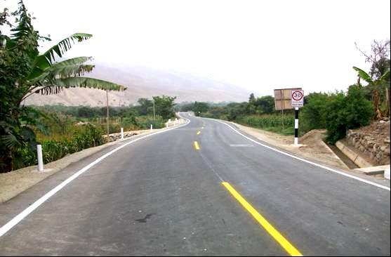 Carretera Huarmey Recuay, Tr.: Huarmey Huamba Baja, Tr.: Km. 23+000 - Km.