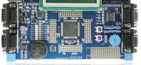 Kits de Desarrollo: Opción 1 Kits de Desarrollo ARM7 MCB2300 Cuenta con NXP