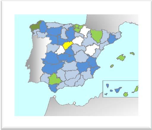 Zoom provincial Liderazgo en precios en zona Centro, Barcelona, Valencia y Cádiz A nivel global, en Asistencia Sanitaria, AXA Salud se sitúa en 3ª posición, superada principalmente por Nectar y Aegon