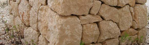 MUROS 3/4 Material Tipo de muro Función Referencia Piedra