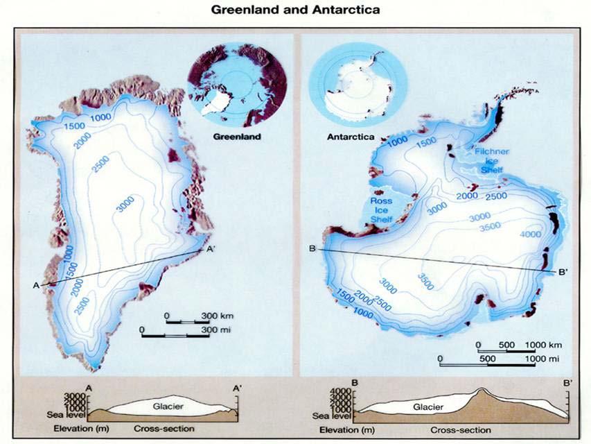 6. Ciclos glaciares, cambio en el nivel del mar y el clima
