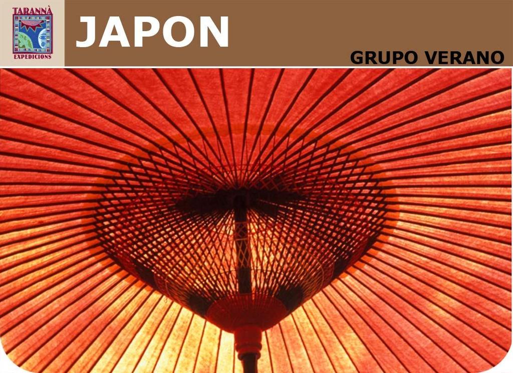 CORAZÓN DE JAPÓN Un viaje por Japón en grupo con guía de habla hispana que nos llevará por las zonas más emblemáticas del país.