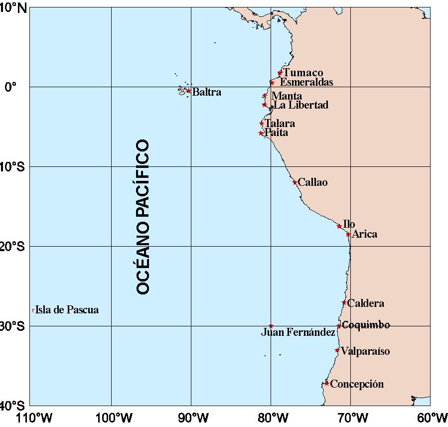 El Boletín de Alerta Climático (BAC) es una publicación mensual de la CPPS en la que se analizan las condiciones oceánicas y atmosféricas de la región del Pacífico Sudeste dentro del Estudio Regional