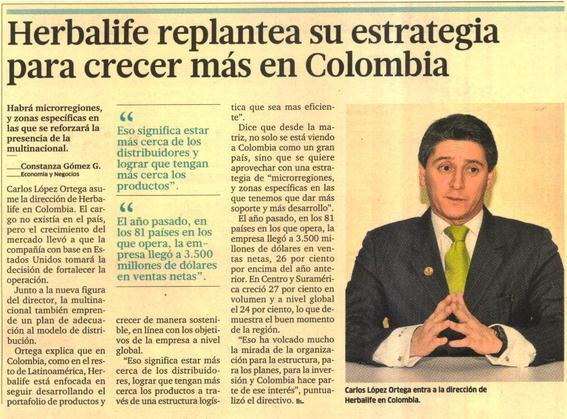 Colombia Repercusiones en