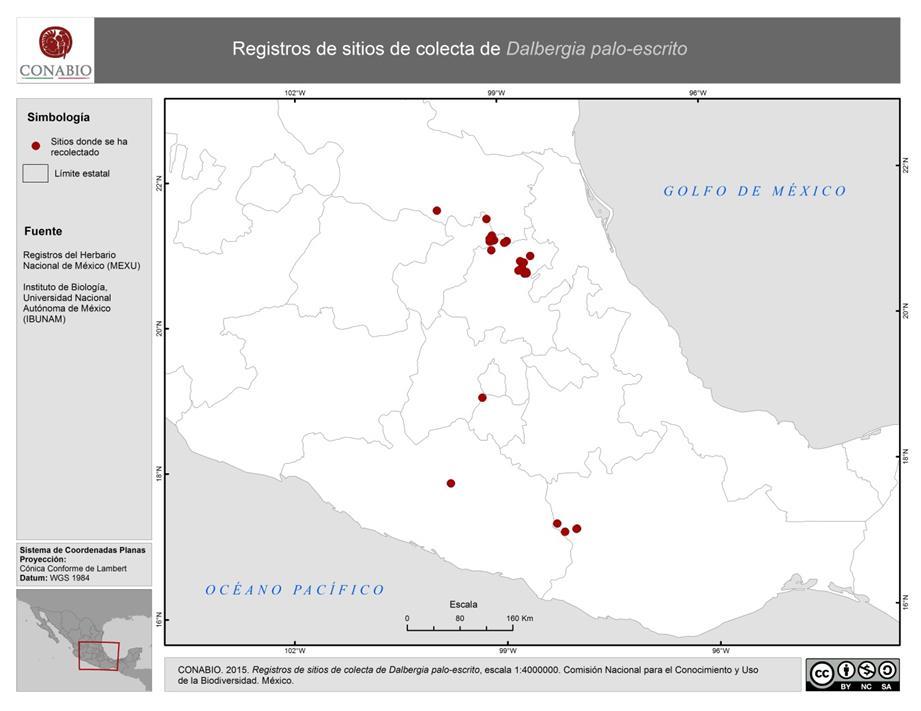 Fuente: Registros del Herbario Nacional de México (MEXU) curados por el M. en C. José Linares. Figura 10.