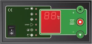 Regulador El panel de control EKOSTER está destinado para cooperar con el regulador electrónico de temperatura (termostato ambiente EKOSTER).