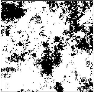 Autocorrelación simulada Movimiento Browniano-dimensión fractal GRV= valor aleatorio