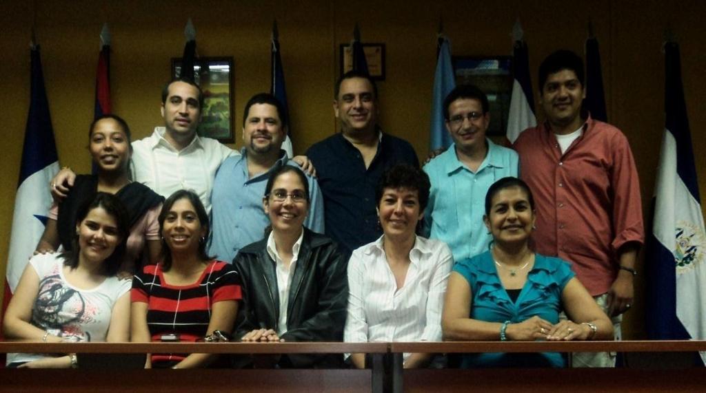 Managua, Nicaragua, agosto 2010, 19 técnicos del sector oficial y privado capacitados de