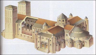 Para seguir practicando: prototipo de iglesia-catedral románica Fachada: portada abocinada