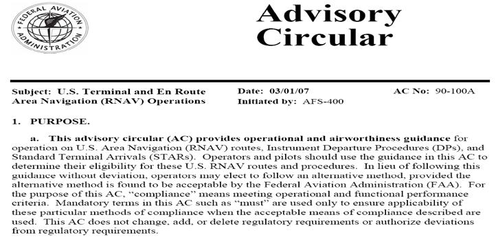Documentación de Certificación FAA Order