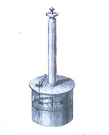 año 1780, utilizando una balanza de torsión muy similar a la CA VENDISH Fig.