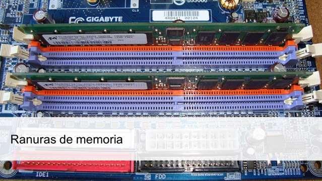 Para la memoria principal, los ordenadores personales utilizan un tipo de memoria RAM llama RAM dinámica o DRAM.