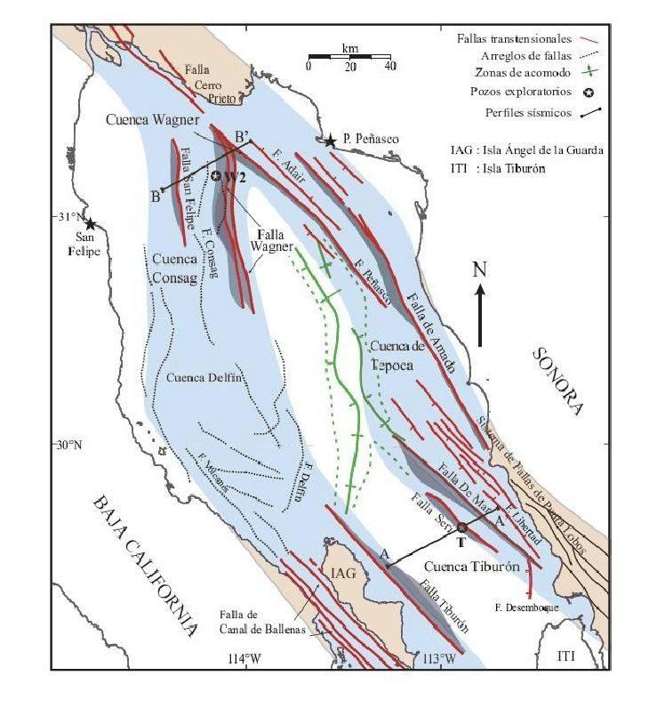 Sismicidad histórica del norte del Golfo de California La actividad que caracteriza al Golfo de California es principalmente microsísmica.