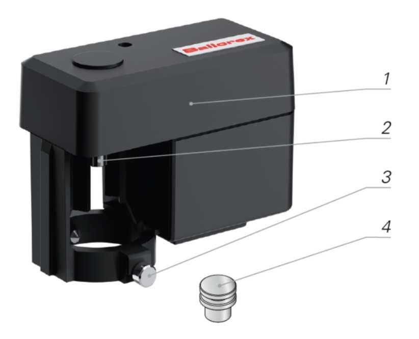 que pueda proporcionar una señal de tensión continua de 0-10 V (CC) para el servicio de una válvula Ballorex Dynamic DN 40-50.
