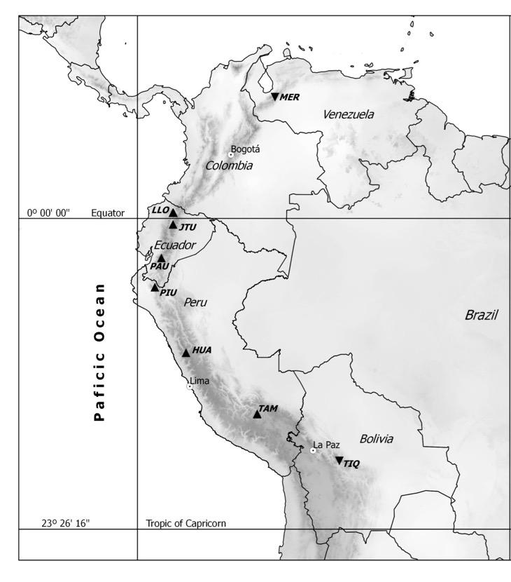 Ochoa-Tocachi, 2014. Ámbito geográfico Cómo son las características hidrológicas de los ecosistemas de páramos secos de Mérida?