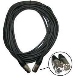 CABLES 35 cables de audio XLR (Canon) Cableado de tomas variadas: Coax, 3 RCA, 2 RCA-Jack, Din SuperVHS, MiniJack XLR,4 SVHS, 8 BNC, Coax Antena, DIN, 2 Coax RCA,