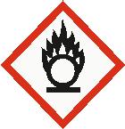 Palabra de advertencia Peligro Indicaciones de peligro H272 Puede agravar un incendio; comburente. H319 Provoca irritación ocular grave. H315 Provoca irritación cutánea.