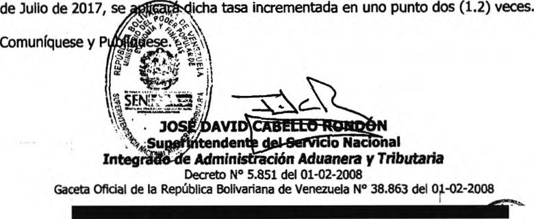 República ivariana de Venezuela y la fecha de publicación. ículo 5.