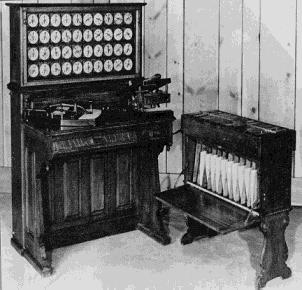 Herman Hollerith Fue el primero en usar las tarjetas perforadas como un instrumento de conteo rápido. Herman Hollerith trabajó en la Oficina de Censos de los Estados Unidos.