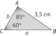 x 6 4,,97 m e y 6,,08 m L distni es,97 +,08 9,0 m. 10. Clul el ldo desonoido en los siguientes triángulos.