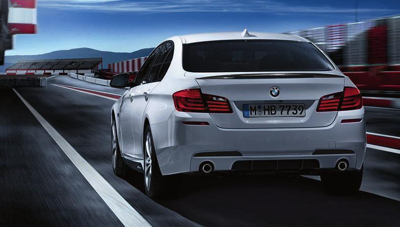 Difusor trasero BMW M Performance Elegante dinamismo adaptado al diseño y desarrollado especialmente para el BMW Serie.