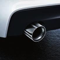 Molduras interiores BMW M Performance de carbono Ofrecen un exclusivo estilo de vehículo deportivo y un fascinante efecto de profundidad gracias al carbono lacado. Incluyen el anagrama M Performance.