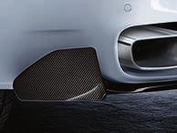 lado visible Molduras de tubo de escape en cromo El paquete aerodinámico BMW M constituye un requisito.
