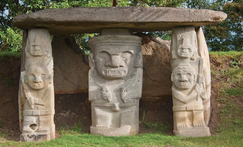Patrimonios culturales y lugares que debes conocer -Espacio cultural de San Basilio de Palenque.