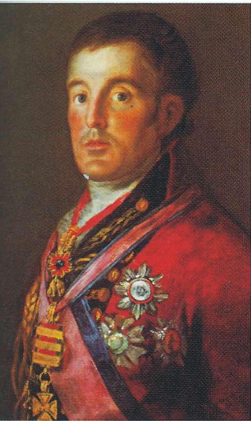- Arthur Colley Wellesley Duque de Wellington, general británico célebre por su victoria sobre Napoleón en la batalla de Waterloo.